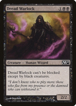 Dread Warlock [Magic 2010] | Jomio and Rueliete's Cards and Comics