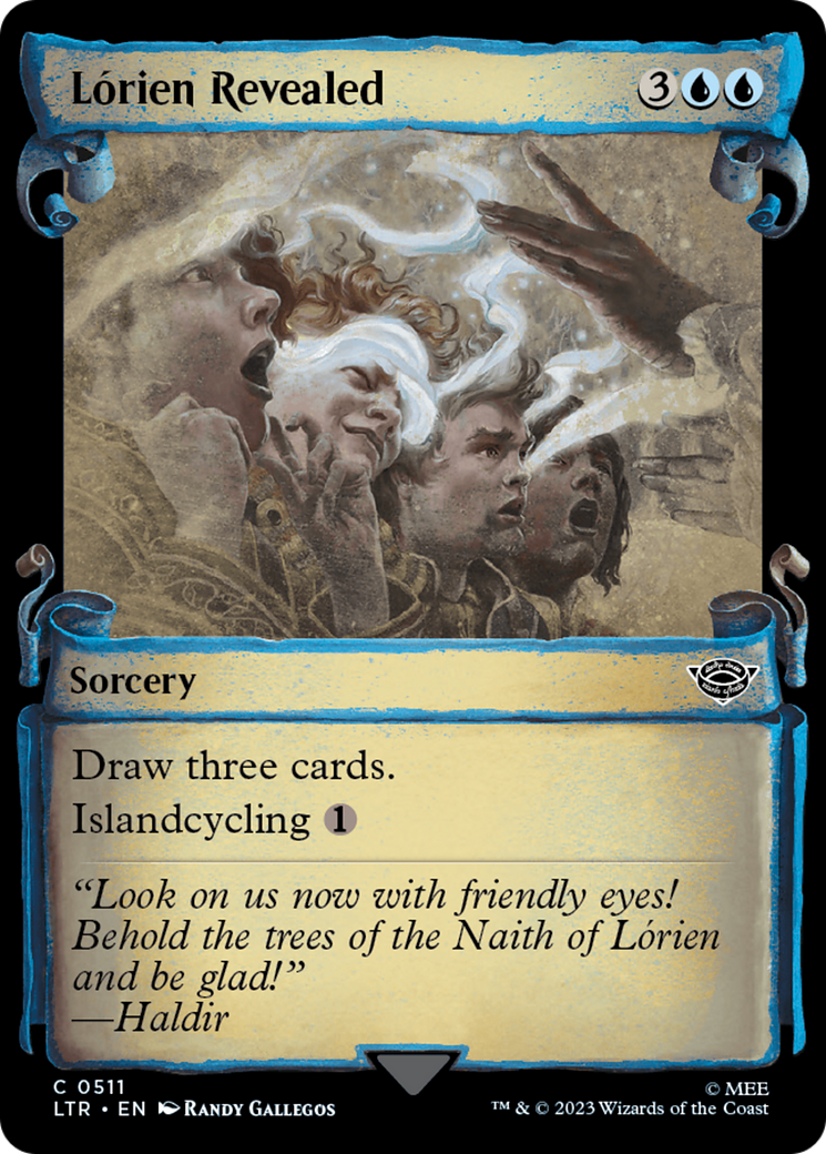 Lorien Revealed [The Lord of the Rings: Tales of Middle-Earth Showcase Scrolls] | Jomio and Rueliete's Cards and Comics