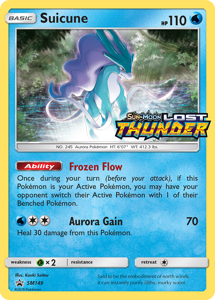 Suicune (SM149) [Sun & Moon: Black Star Promos] | Jomio and Rueliete's Cards and Comics