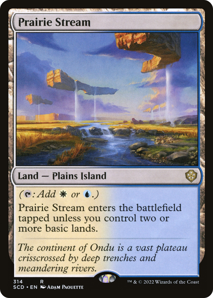 Prairie Stream [Starter Commander Decks] | Jomio and Rueliete's Cards and Comics