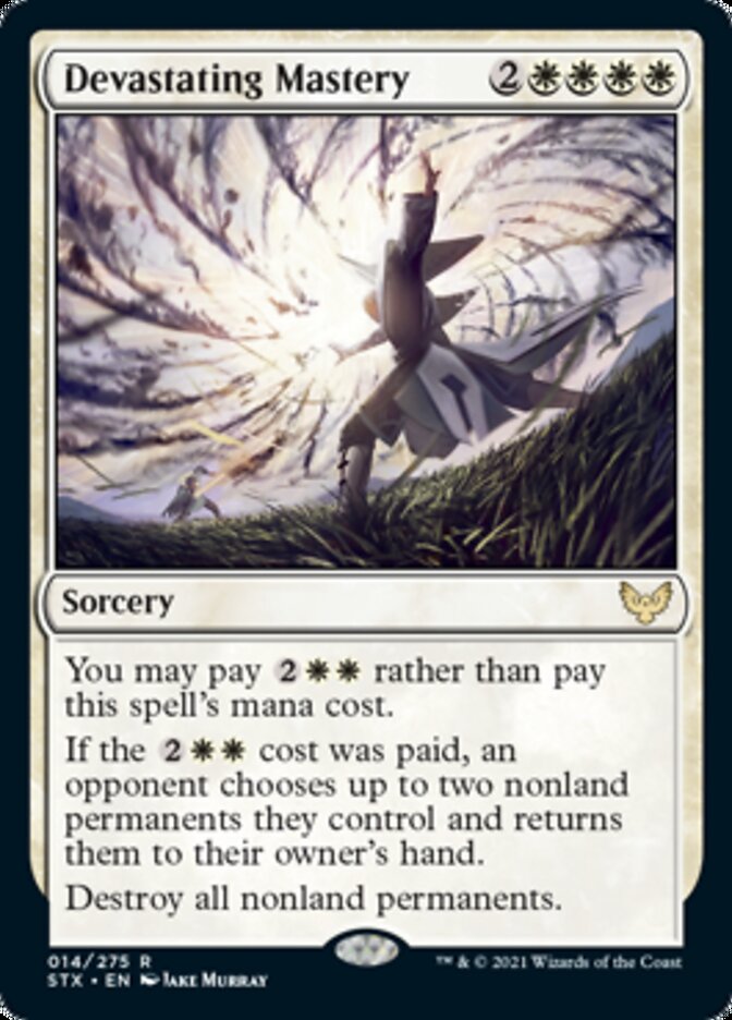 Devastating Mastery [Strixhaven: School of Mages] | Jomio and Rueliete's Cards and Comics