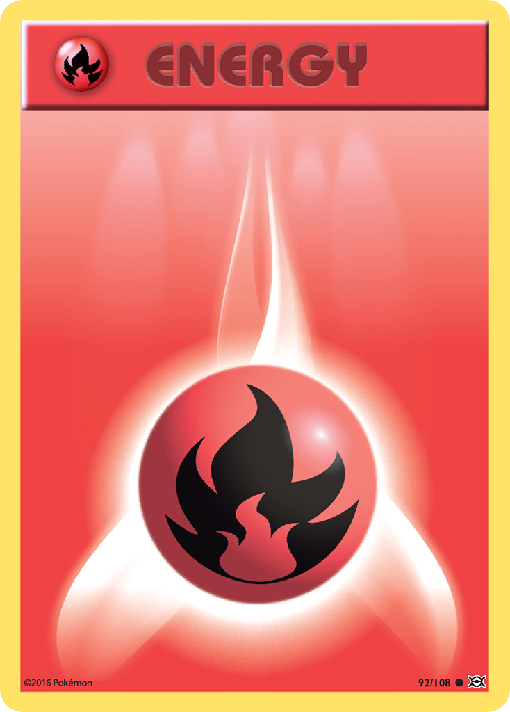 Fire Energy (92/108) [XY: Evolutions] | Jomio and Rueliete's Cards and Comics