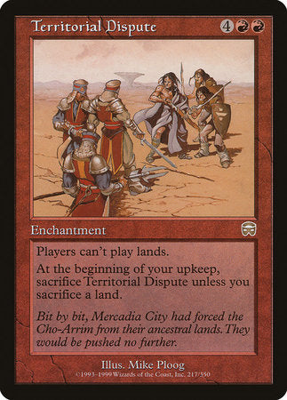 Territorial Dispute [Mercadian Masques] | Jomio and Rueliete's Cards and Comics