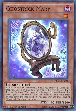 Ghostrick Mary [MP14-EN203] Super Rare | Jomio and Rueliete's Cards and Comics