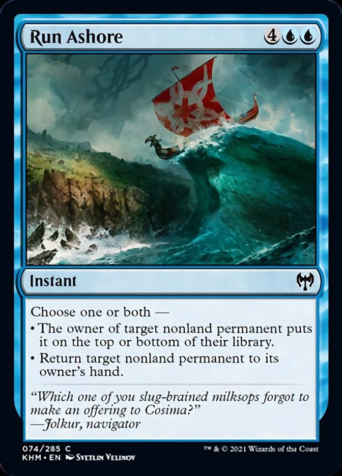 Run Ashore [Kaldheim] | Jomio and Rueliete's Cards and Comics