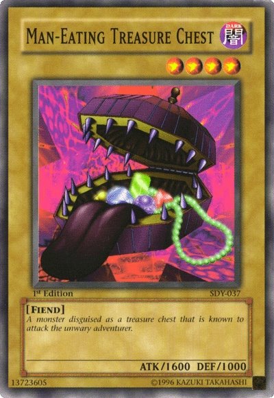 Man-Eating Treasure Chest [SDY-037] Common | Jomio and Rueliete's Cards and Comics