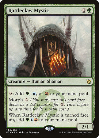 Rattleclaw Mystic [Khans of Tarkir] | Jomio and Rueliete's Cards and Comics
