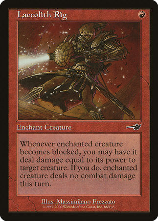 Laccolith Rig [Nemesis] | Jomio and Rueliete's Cards and Comics