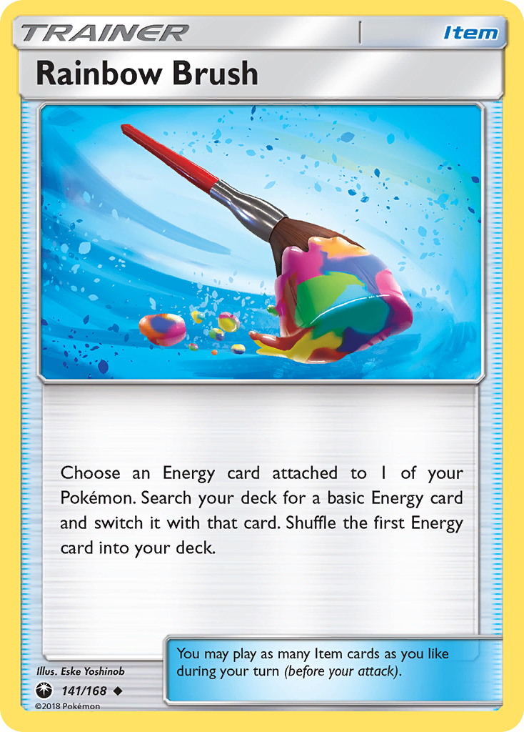 Rainbow Brush (141/168) [Sun & Moon: Celestial Storm] | Jomio and Rueliete's Cards and Comics
