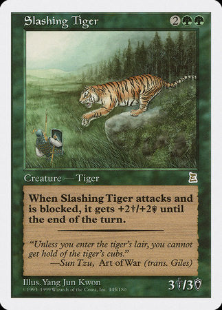 Slashing Tiger [Portal Three Kingdoms] | Jomio and Rueliete's Cards and Comics