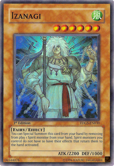 Izanagi [TDGS-EN030] Super Rare | Jomio and Rueliete's Cards and Comics