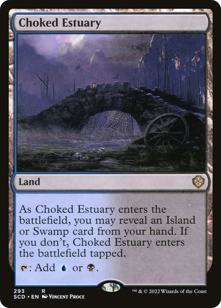 Choked Estuary [Starter Commander Decks] | Jomio and Rueliete's Cards and Comics