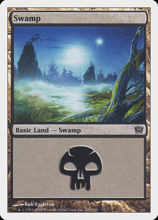 Swamp (339) [Ninth Edition] | Jomio and Rueliete's Cards and Comics