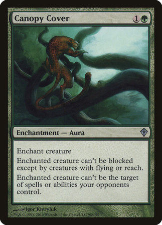 Canopy Cover [Worldwake] | Jomio and Rueliete's Cards and Comics