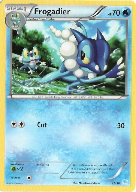 Frogadier (21/30) [XY: Trainer Kit 3 - Suicune] | Jomio and Rueliete's Cards and Comics