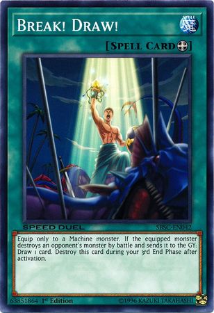 Break! Draw! [SBSC-EN042] Common | Jomio and Rueliete's Cards and Comics