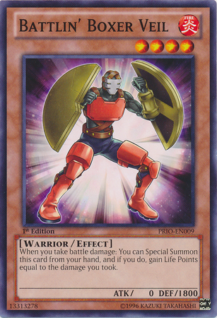 Battlin' Boxer Veil [PRIO-EN009] Common | Jomio and Rueliete's Cards and Comics