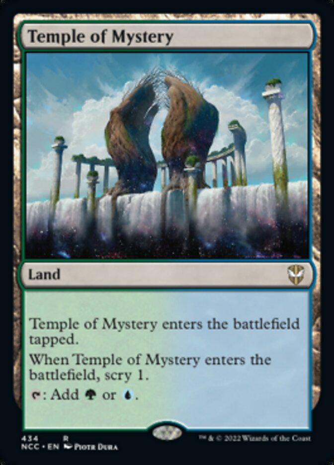 Temple of Mystery [Streets of New Capenna Commander] | Jomio and Rueliete's Cards and Comics