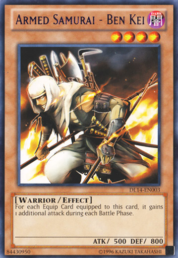 Armed Samurai - Ben Kei (Purple) [DL14-EN003] Rare | Jomio and Rueliete's Cards and Comics
