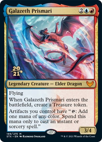 Galazeth Prismari [Strixhaven: School of Mages Prerelease Promos] | Jomio and Rueliete's Cards and Comics