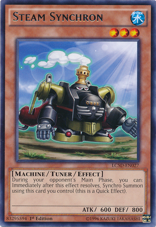 Steam Synchron [LC5D-EN027] Rare | Jomio and Rueliete's Cards and Comics