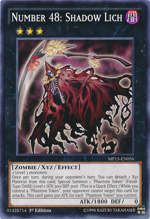 Number 48: Shadow Lich [MP15-EN056] Common | Jomio and Rueliete's Cards and Comics