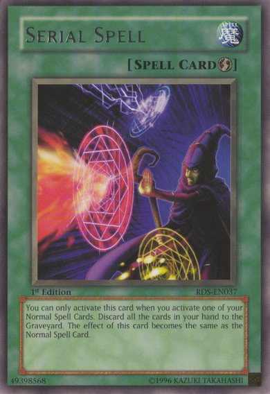 Serial Spell [RDS-EN037] Rare | Jomio and Rueliete's Cards and Comics