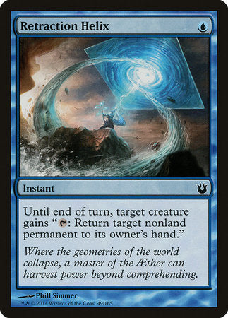 Retraction Helix [Born of the Gods] | Jomio and Rueliete's Cards and Comics