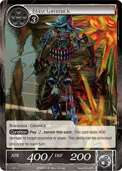 Blast Gimmick (1-191) [The Dawn of Valhalla] | Jomio and Rueliete's Cards and Comics