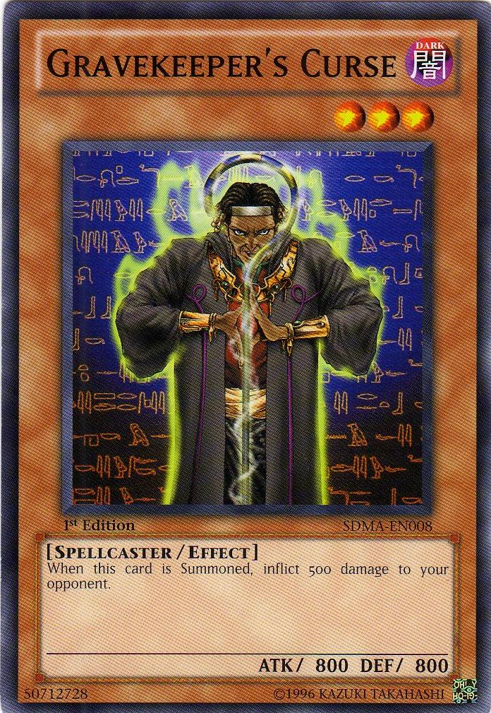 Gravekeeper's Curse [SDMA-EN008] Common | Jomio and Rueliete's Cards and Comics