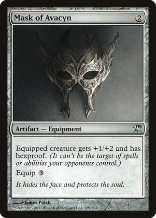 Mask of Avacyn [Innistrad] | Jomio and Rueliete's Cards and Comics