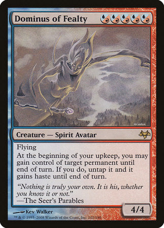 Dominus of Fealty [Eventide] | Jomio and Rueliete's Cards and Comics