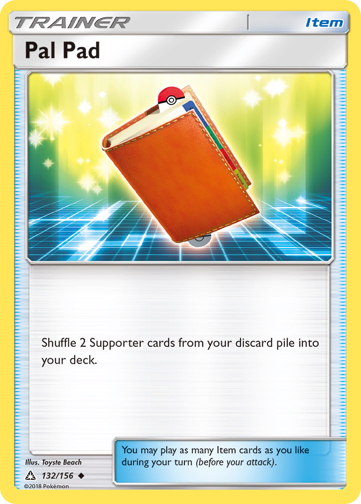 Pal Pad (132/156) [Sun & Moon: Ultra Prism] | Jomio and Rueliete's Cards and Comics