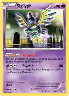 Sigilyph (52/124) (Theme Deck Exclusive) [Black & White: Dragons Exalted] | Jomio and Rueliete's Cards and Comics