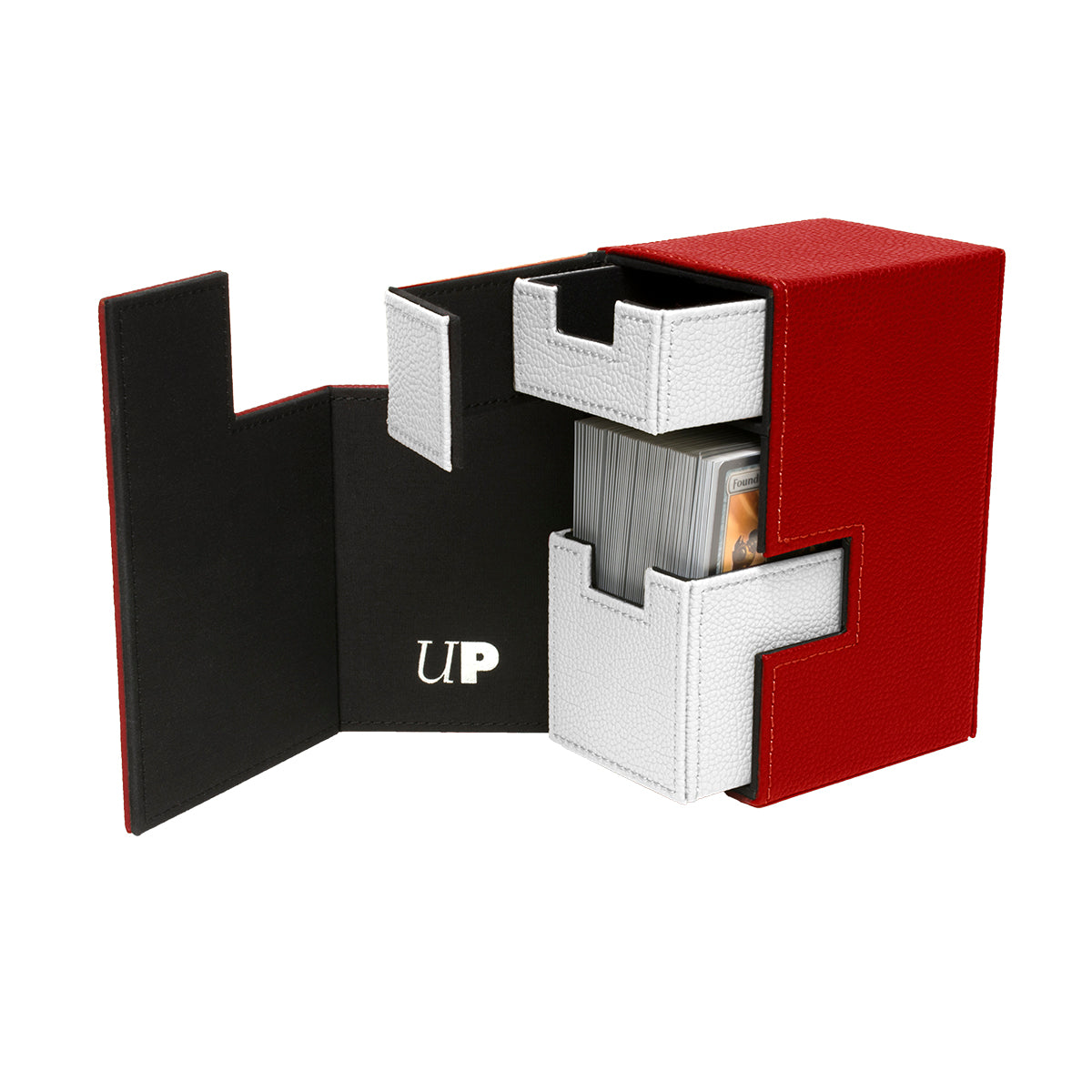 Ultra PRO: Deck Box - M2.1 (Red / White) | Jomio and Rueliete's Cards and Comics