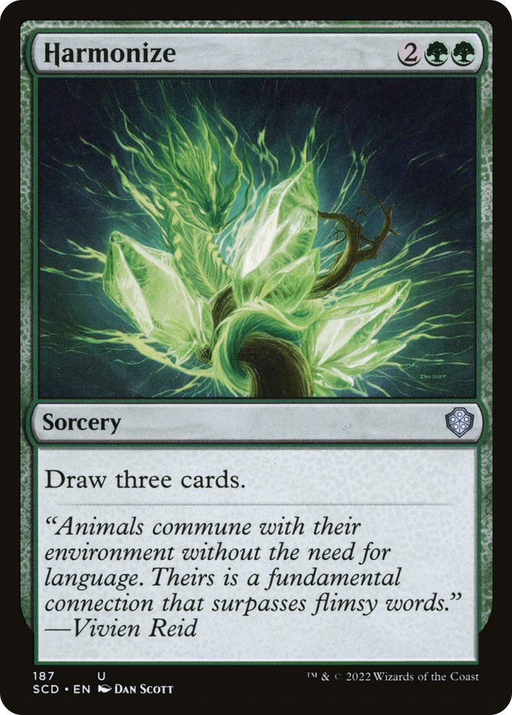Harmonize [Starter Commander Decks] | Jomio and Rueliete's Cards and Comics