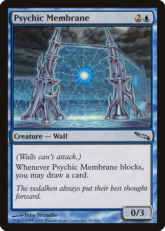 Psychic Membrane [Mirrodin] | Jomio and Rueliete's Cards and Comics