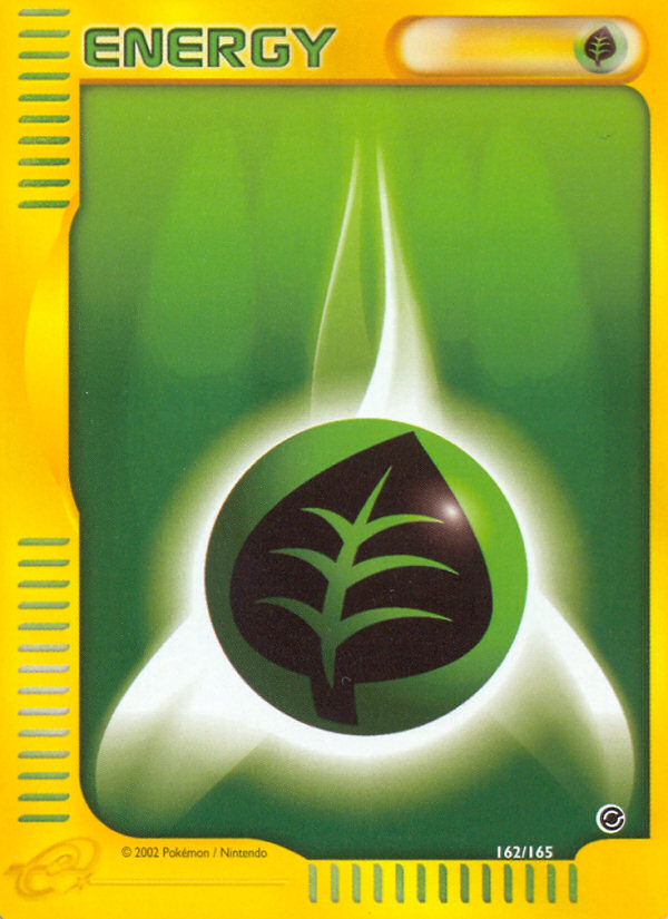 Grass Energy (162/165) [Expedition: Base Set] | Jomio and Rueliete's Cards and Comics
