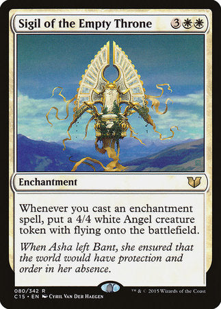Sigil of the Empty Throne [Commander 2015] | Jomio and Rueliete's Cards and Comics