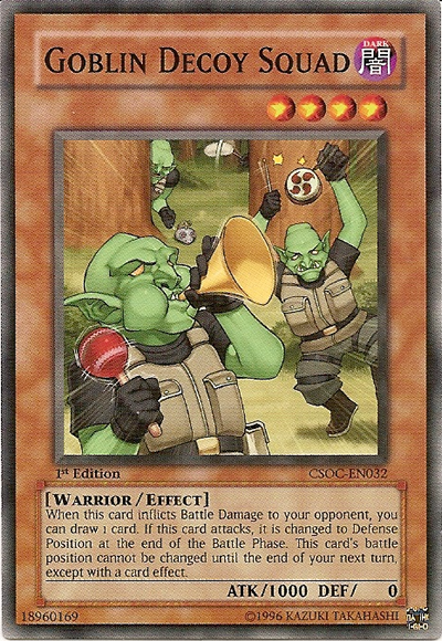 Goblin Decoy Squad [CSOC-EN032] Common | Jomio and Rueliete's Cards and Comics