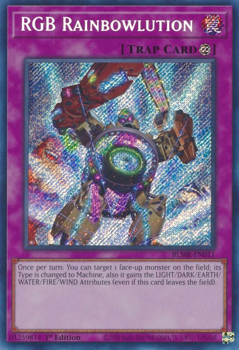 RGB Rainbowlution [BLMR-EN011] Secret Rare | Jomio and Rueliete's Cards and Comics