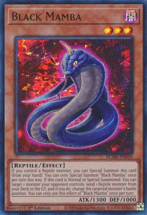 Black Mamba [BLMR-EN019] Ultra Rare | Jomio and Rueliete's Cards and Comics