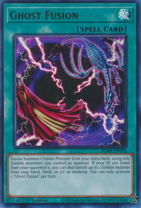 Ghost Fusion [BLMR-EN026] Ultra Rare | Jomio and Rueliete's Cards and Comics