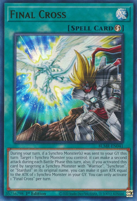 Final Cross [BLMR-EN041] Ultra Rare | Jomio and Rueliete's Cards and Comics