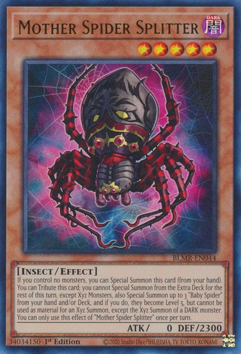 Mother Spider Splitter [BLMR-EN044] Ultra Rare | Jomio and Rueliete's Cards and Comics