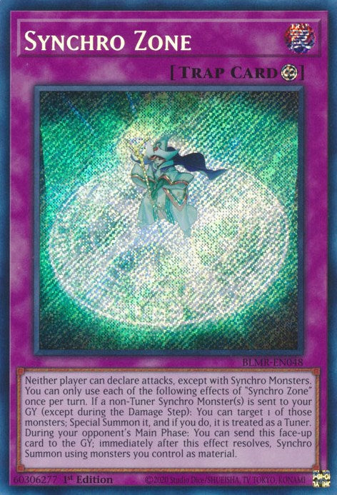 Synchro Zone [BLMR-EN048] Secret Rare | Jomio and Rueliete's Cards and Comics
