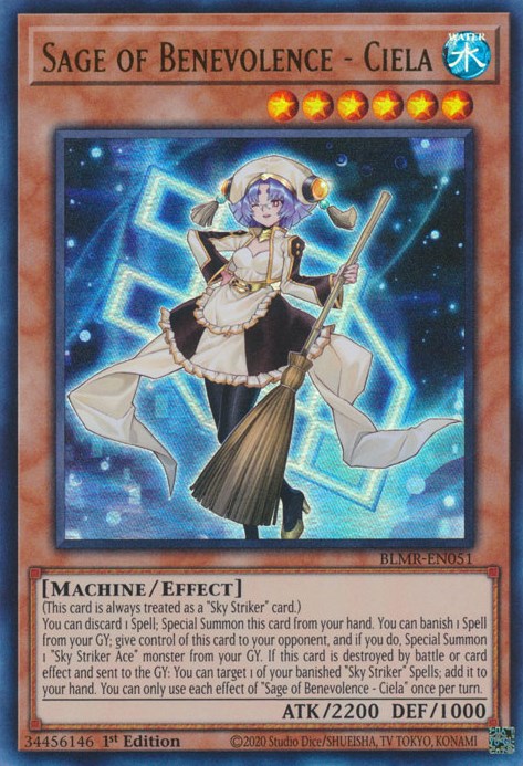 Sage of Benevolence - Ciela [BLMR-EN051] Ultra Rare | Jomio and Rueliete's Cards and Comics