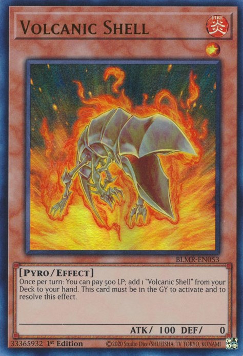 Volcanic Shell [BLMR-EN053] Ultra Rare | Jomio and Rueliete's Cards and Comics