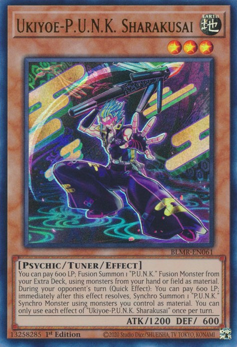 Ukiyoe-P.U.N.K. Sharakusai [BLMR-EN061] Ultra Rare | Jomio and Rueliete's Cards and Comics