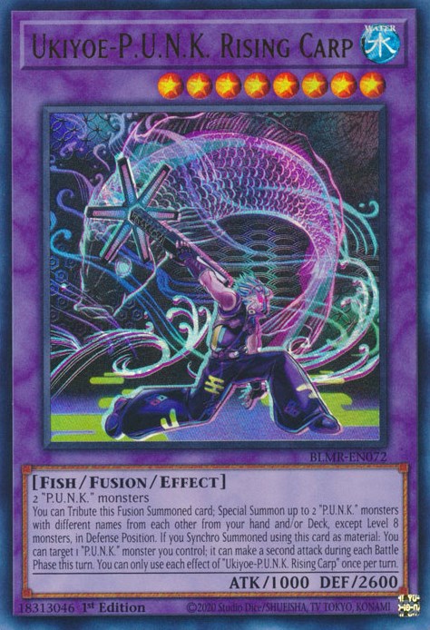 Ukiyoe-P.U.N.K. Rising Carp [BLMR-EN072] Ultra Rare | Jomio and Rueliete's Cards and Comics